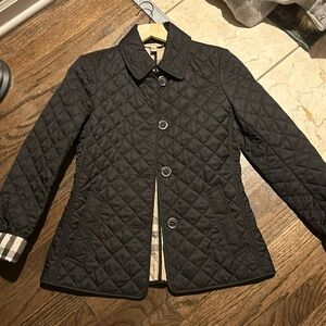 Burberry Brit jacket in excellent condition. Size XS in black.